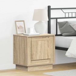 Sonata H Нощен шкаф с дъб сонома 44 x 34.5 x 45 см Инженерно дърво - Noptiere