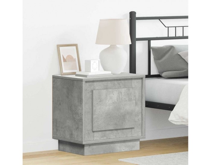 Sonata H Нощен шкаф 2 pcs Бетонно сиво 44 x 34.5 x 45 см Инженерно дърво