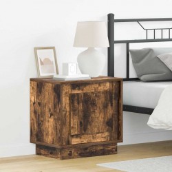 Sonata H Нощен шкаф с 2 pcs Опушен дъб 44 x 34.5 x 45 см Инженерно дърво - Noptiere