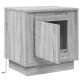Sonata H Нощен шкаф с Сив 44 x 34.5 x 45 см Инженерно дърво