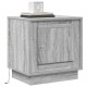 Sonata H Нощен шкаф с Сив 44 x 34.5 x 45 см Инженерно дърво