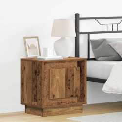 Sonata H Нощен шкаф с Старо дърво 44 x 34.5 x 45 см Инженерно дърво - Noptiere