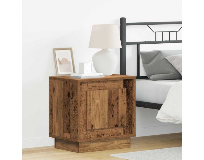 Sonata H Нощен шкаф 2 pcs Старо дърво 44 x 34.5 x 45 см Инженерно дърво