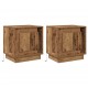 Sonata H Нощен шкаф 2 pcs Старо дърво 44 x 34.5 x 45 см Инженерно дърво