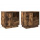 Sonata H Нощен шкаф 2 pcs Опушен дъб 50 x 34.5 x 50 см. Инженерно дърво