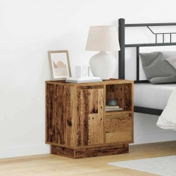 Sonata H Нощен шкаф 2 pcs Старо дърво 50 x 34.5 x 50 см. Инженерно дърво - Noptiere