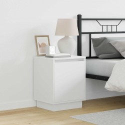 Sonata H Нощен шкаф с 2 pcs Бяло 39 x 34.5 x 50 см Инженерно дърво - Noptiere