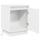 Sonata H Нощен шкаф с 2 pcs Бяло 39 x 34.5 x 50 см Инженерно дърво