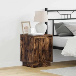 Sonata H Нощен шкаф с Опушен дъб 39 x 34.5 x 50 см Инженерно дърво - Noptiere