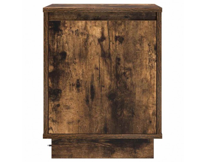 Sonata H Нощен шкаф с Опушен дъб 39 x 34.5 x 50 см Инженерно дърво