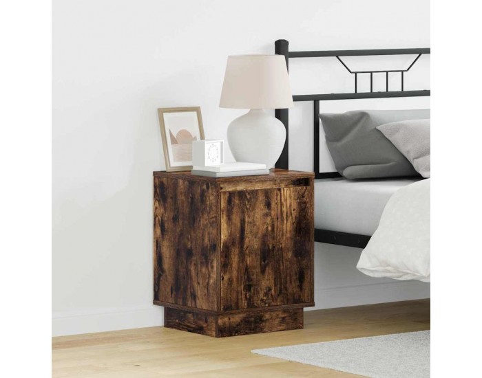 Sonata H Нощен шкаф с 2 pcs Димян дъб 39 x 34.5 x 50 см Инженерно дърво