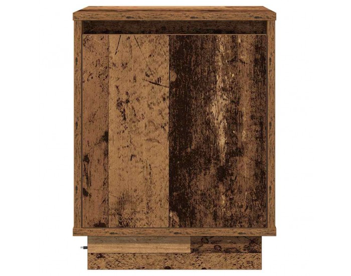 Sonata H Нощен шкаф с Старо дърво 39 x 34.5 x 50 см Инженерно дърво