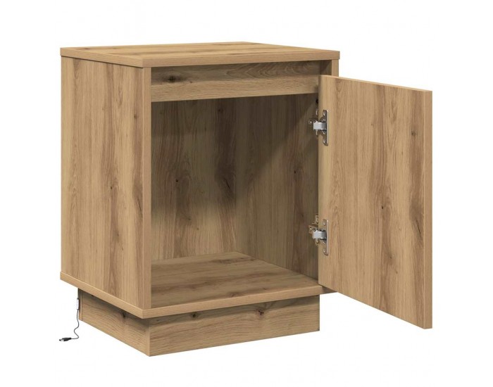 Sonata H Нощен шкаф с дъб артизан 39 x 34.5 x 50 см Инженерно дърво