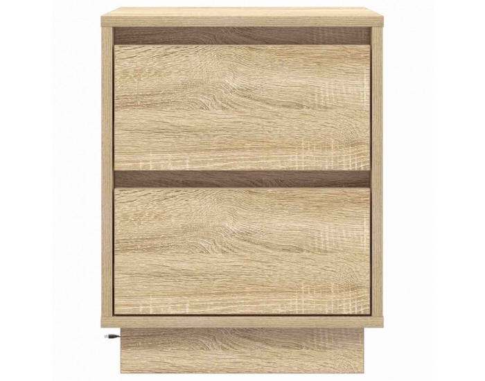 Sonata H Нощен шкаф с дъб сонома 39 x 34.5 x 50 см Инженерно дърво