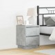 Sonata H Нощен шкаф с Бетонно сиво 39 x 34.5 x 50 см Инженерно дърво