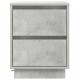 Sonata H Нощен шкаф с Бетонно сиво 39 x 34.5 x 50 см Инженерно дърво