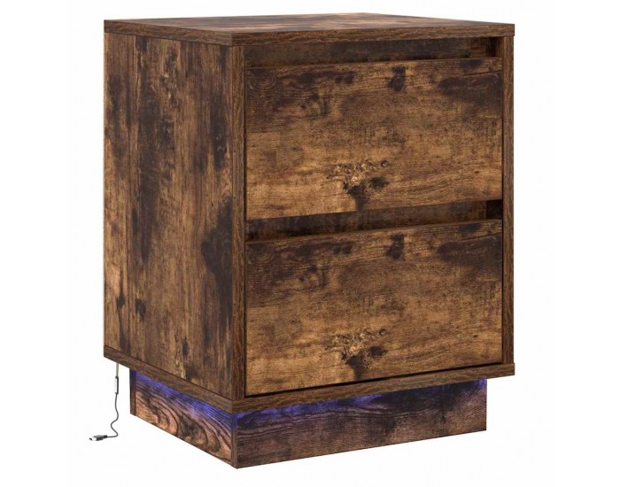 Sonata H Нощен шкаф с Димян дъб 39 x 34.5 x 50 см Инженерно дърво
