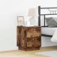 Sonata H Нощен шкаф с 2 pcs Опушен дъб 39 x 34.5 x 50 см Инженерно дърво