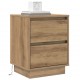 Sonata H Нощен шкаф с чекмедже с Дъб 39 x 34.5 x 50 см Инженерно дърво