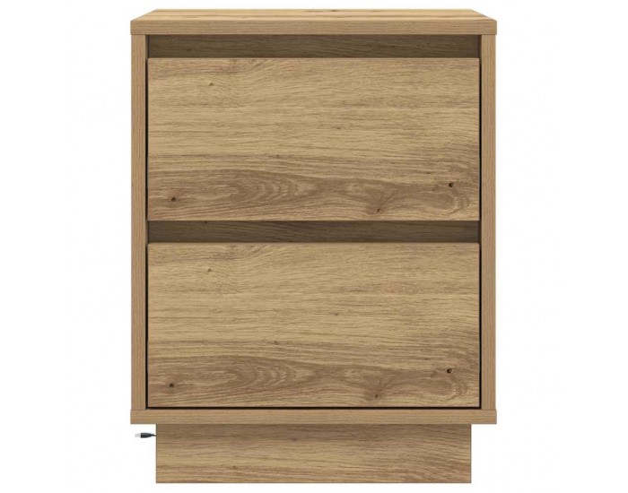 Sonata H Нощен шкаф с чекмедже с Дъб 39 x 34.5 x 50 см Инженерно дърво