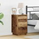 Sonata H Нощен шкаф с Старо дърво 39 x 34.5 x 65 см Инженерно дърво