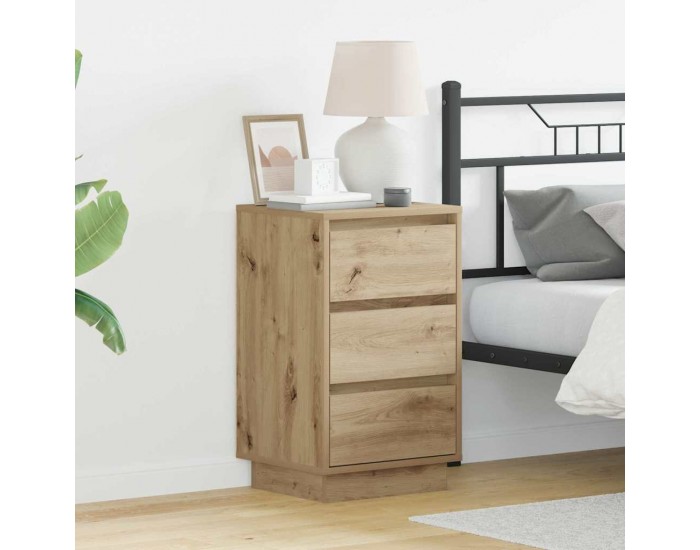 Sonata H Нощен шкаф с дъб артизан 39 x 34.5 x 65 см Инженерно дърво