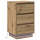 Sonata H Нощен шкаф с дъб артизан 39 x 34.5 x 65 см Инженерно дърво