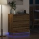 Sonata H Нощен шкаф с дъб артизан 71 x 34.5 x 75 см Инженерно дърво