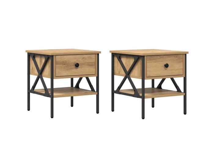 Sonata H Нощно Шкафче с чекмедже 2 pcs дъб артизан 40 x 42 x 45 см