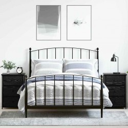 Sonata H Нощен шкаф с чекмедже 2 pcs Черен дъб - Noptiere