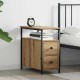 Sonata H Нощен шкаф дъб артизан 30 x 60 x 60 см Инженерно дърво