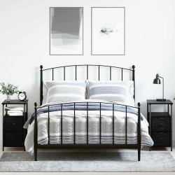 Sonata H Нощен шкаф 2 pcs Черен дъб 30 x 60 x 60 см Инженерно дърво - Noptiere