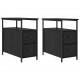Sonata H Нощен шкаф 2 pcs Черен дъб 30 x 60 x 60 см Инженерно дърво