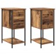 Sonata H Нощен шкаф 2 pcs Старо дърво 32 x 42 x 70 см Инженерно дърво