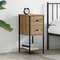 Sonata H Нощен шкаф дъб артизан 32 x 42 x 70 см Инженерно дърво - Noptiere