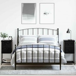 Sonata H Нощен шкаф 2 pcs Черен дъб 32 x 42 x 70 см Инженерно дърво - Noptiere