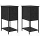 Sonata H Нощен шкаф 2 pcs Черен дъб 32 x 42 x 70 см Инженерно дърво