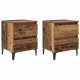 Sonata H Нощен шкаф 2 pcs Старо дърво 40 x 35 x 50 см Инженерно дърво