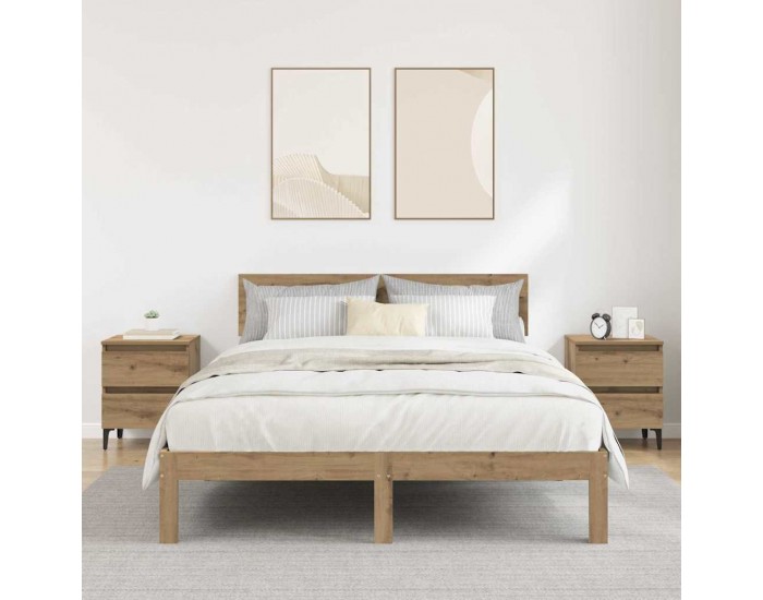 Sonata H Нощен шкаф 2 pcs дъб артизан 40 x 35 x 50 см Инженерно дърво