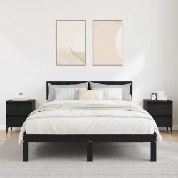 Sonata H Нощен шкаф 2 pcs Черен дъб 40 x 35 x 50 см Инженерно дърво - Noptiere
