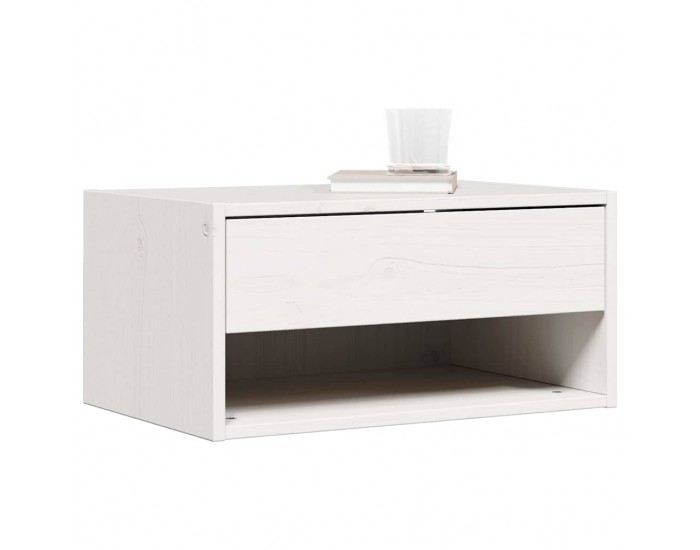 Sonata H Нощно шкафче 2 pcs Бяло 50 x 32.5 x 24 см Борово дърво масив