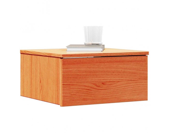 Sonata H Нощно шкафче с чекмедже 2 pcs Восъчнокафяв 37 x 35 x 18.5 см