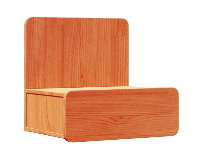 Sonata H Нощно шкафче с чекмедже 2 pcs Восъчнокафяв 44 x 32.5 x 40 см