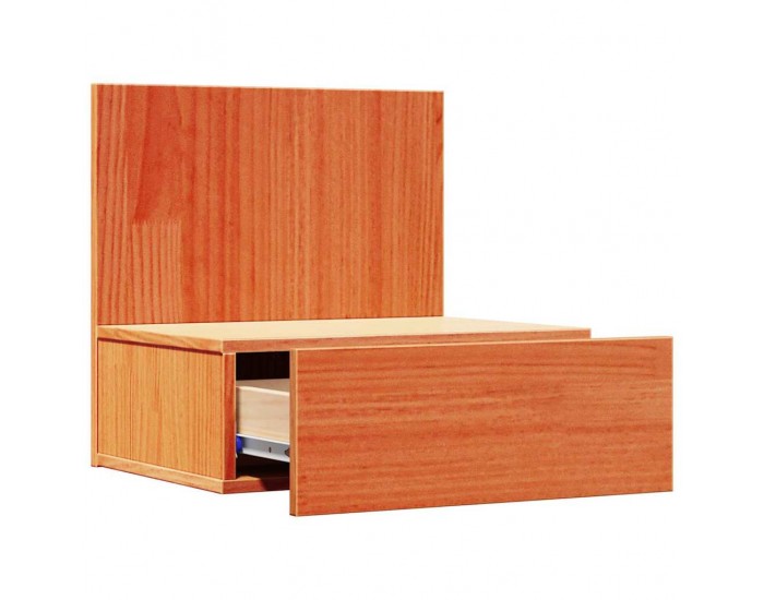 Sonata H Нощно шкафче с чекмедже 2 pcs Восъчнокафяв 42 x 32.5 x 40 см