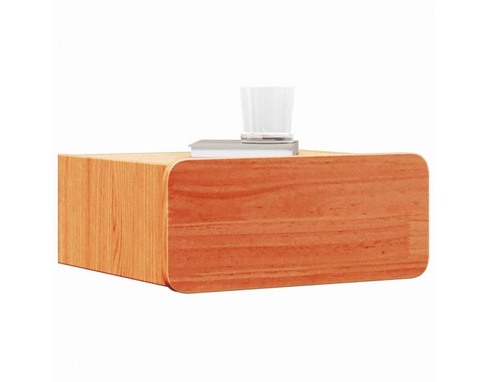 Sonata H Нощно шкафче с чекмедже 2 pcs Восъчнокафяв 39 x 34 x 16.5 см