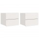 Sonata H Нощно шкафче 2 pcs Бяло 39 x 34 x 33 см Масивно дърво бор