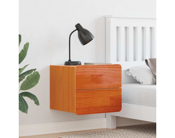 Sonata H Нощно шкафче 2 pcs Кафяво 39 x 34 x 33 см Масивно дърво бор