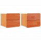 Sonata H Нощно шкафче 2 pcs Кафяво 39 x 34 x 33 см Масивно дърво бор