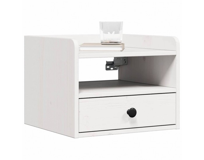 Sonata H Нощно шкафче 2 pcs Бяло 38 x 36 x 29.5 см Борово дърво масив