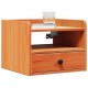 Sonata H Нощно шкафче с чекмедже 2 pcs Восъчнокафяв 38 x 36 x 29.5 см